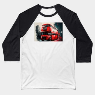 London Bus Baseball T-Shirt